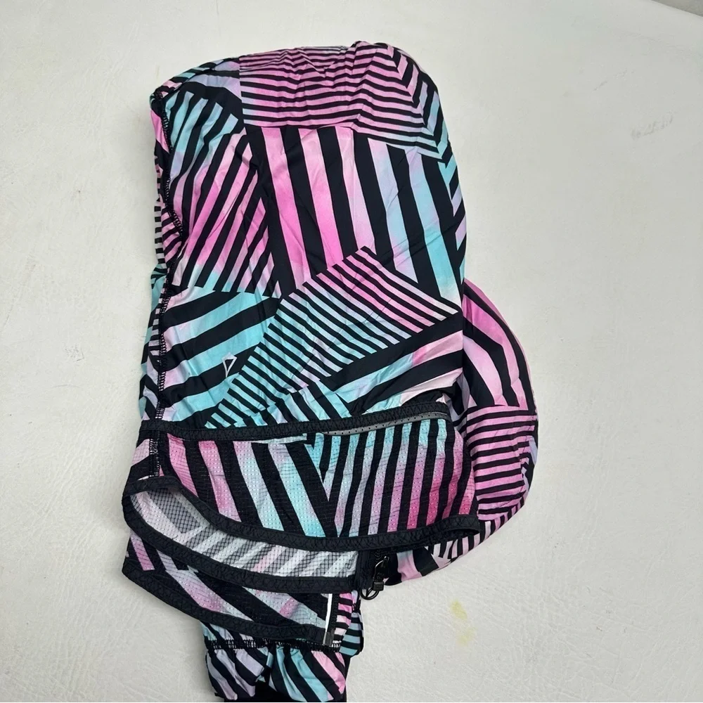 Colorful Striped Women's Jacket